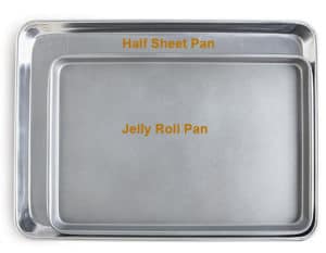 jelly roll pan vs cookie sheet