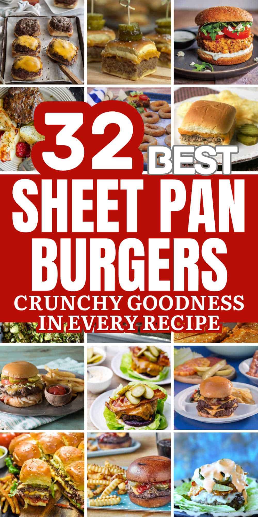Sheet Pan Burgers Recipes