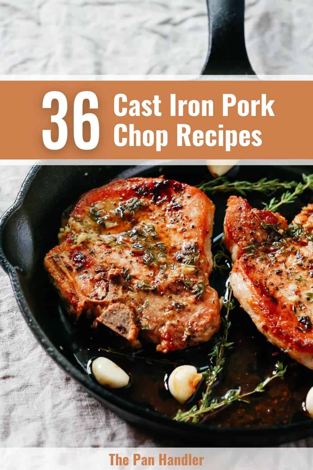 cast iron pork chop recipe