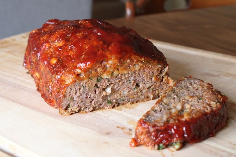 Spicy Glazed Meatloaf
