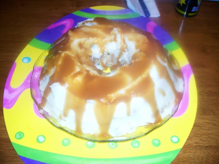 Surprise Meatloaf Cake