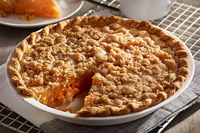 Apricot Crumble Pie