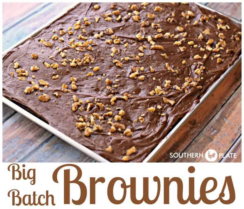 Big Batch Brownies