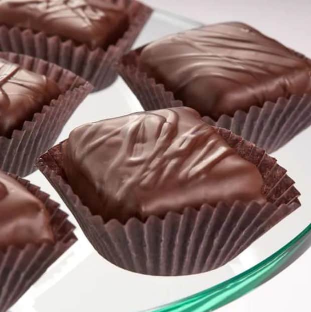Hershey’s Chocolate Dipped Brownie Bites