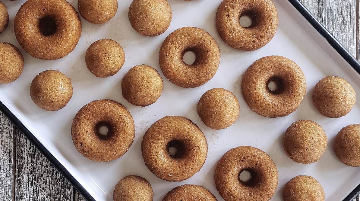 baked donut recipe without donut pan