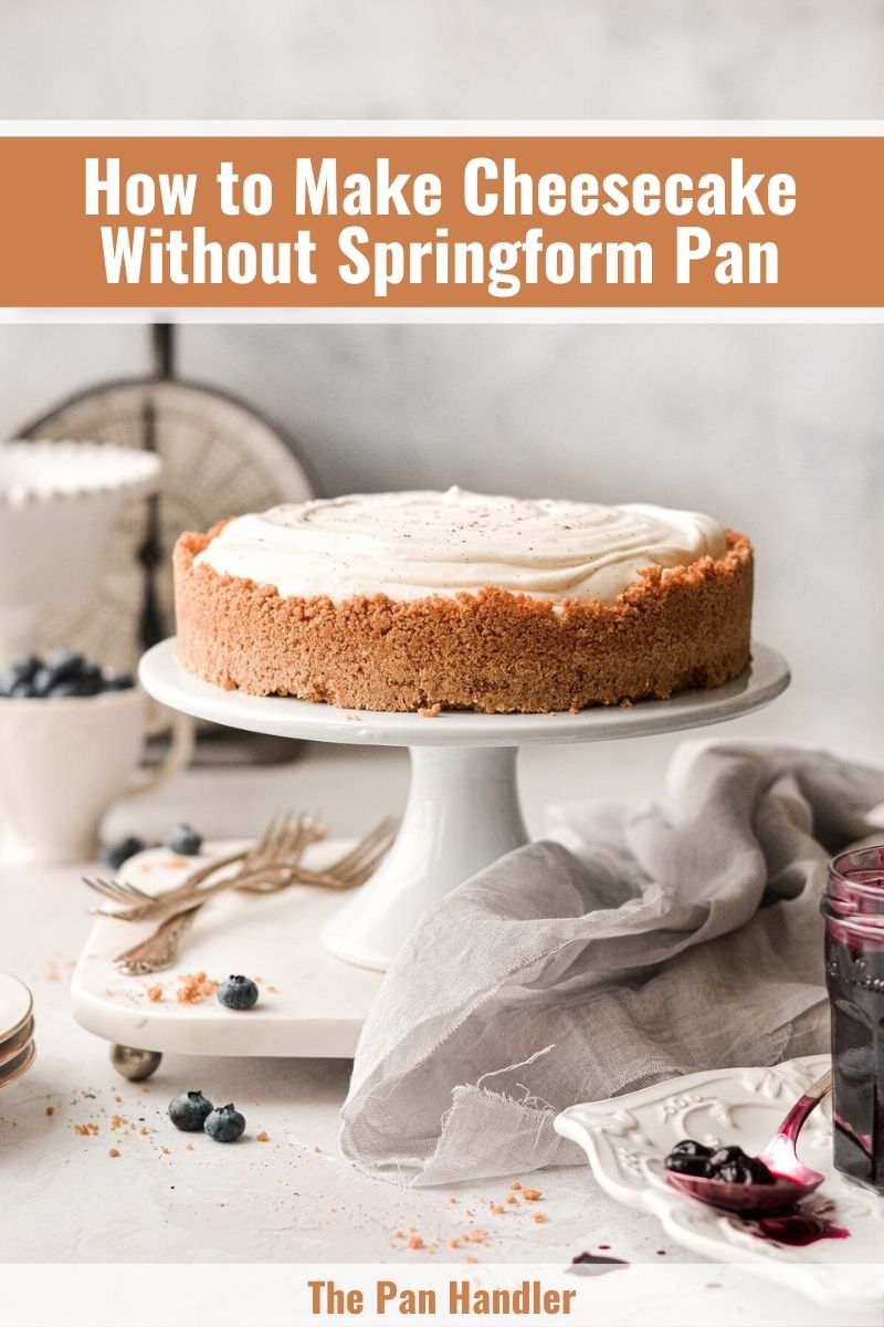 can you make cheesecake without a springform pan