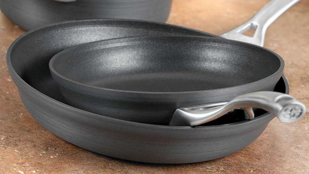 dark or coated pan