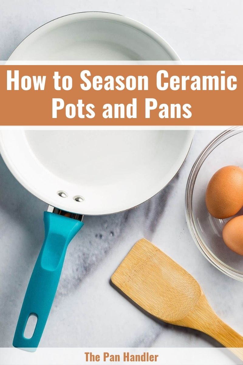 seasoning a ceramic pan