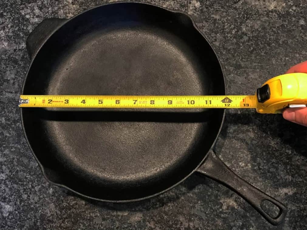 what size cast iron skillet