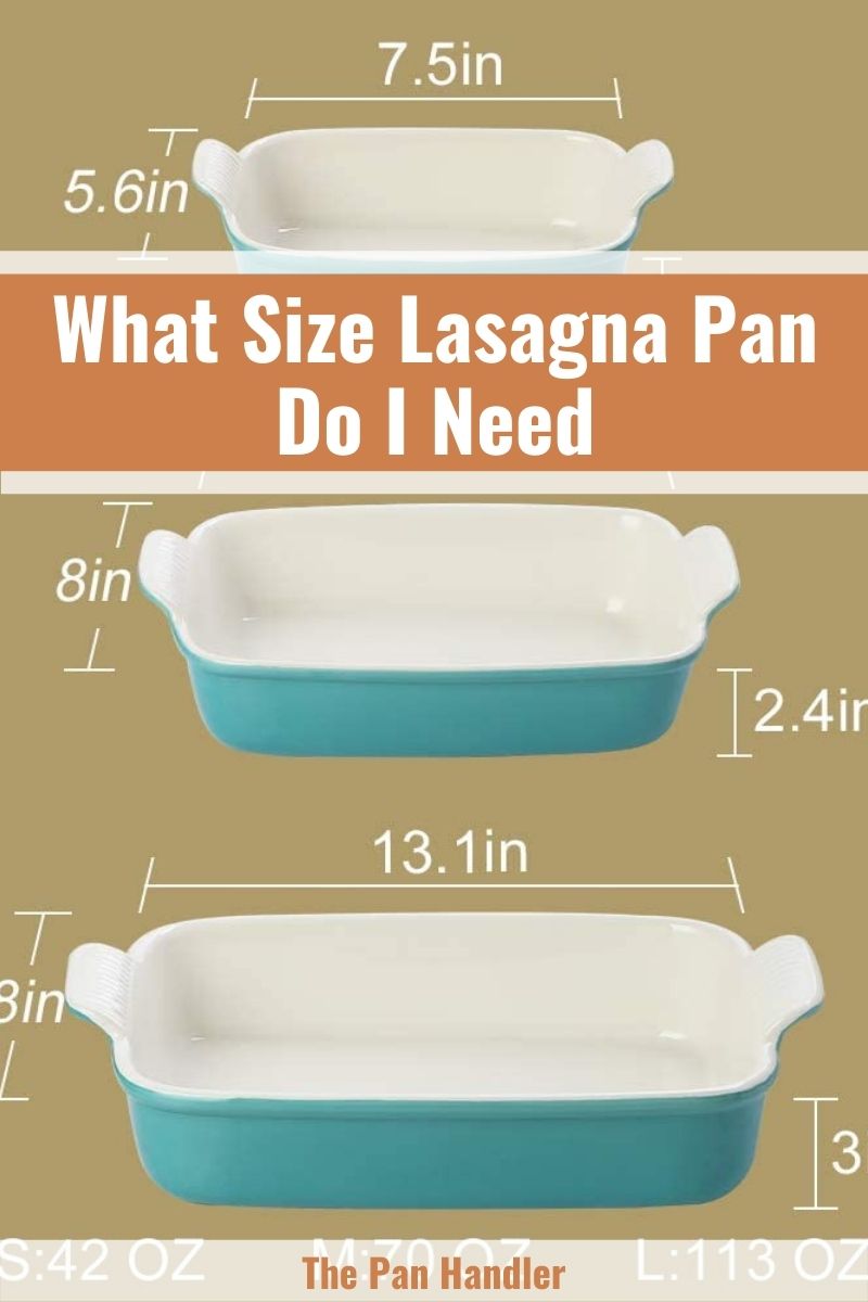 what size is a lasagna pan