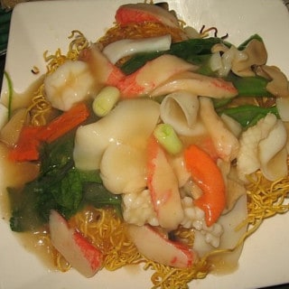 Big Oven Seafood pan fried Noodles Recipe