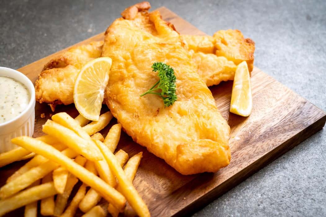 Fish And Chips Flounder Edition