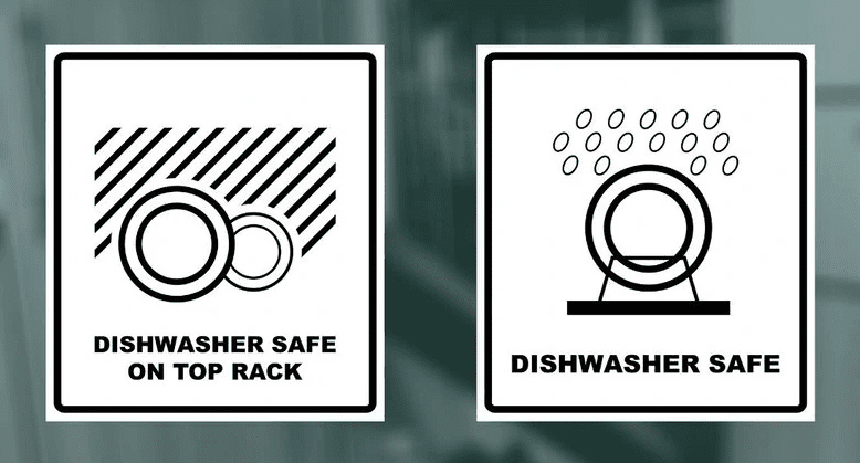 Look for the Dishwasher Safe Sign