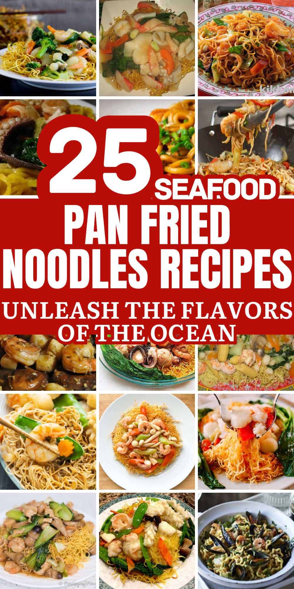 Seafood Pan Fried Noodles Recipes