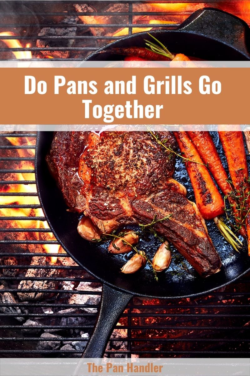can you use a pan on a grill