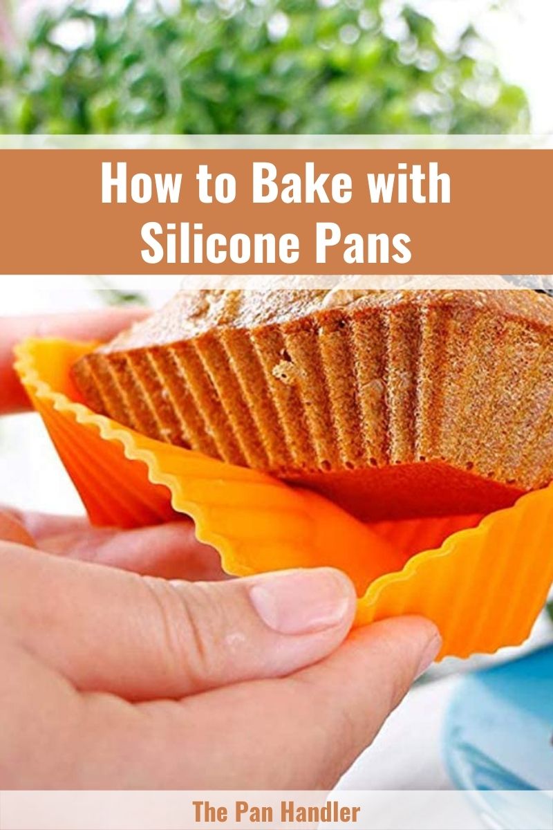 how to bake with silicone pans