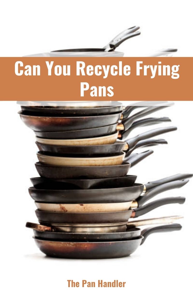 how to dispose of old frying pans