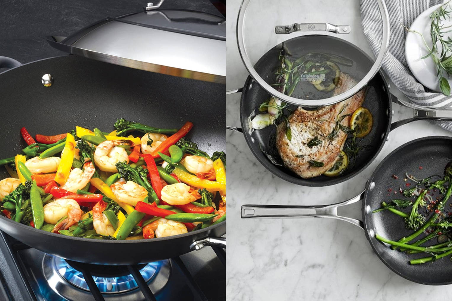 Anolon vs. Calphalon Who Wins in the Nonstick Cookware Wars