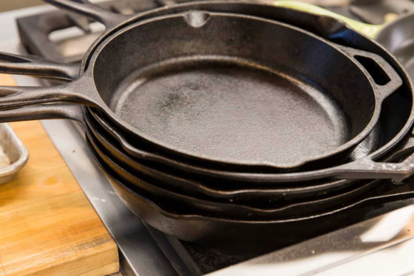 how to store cast iron