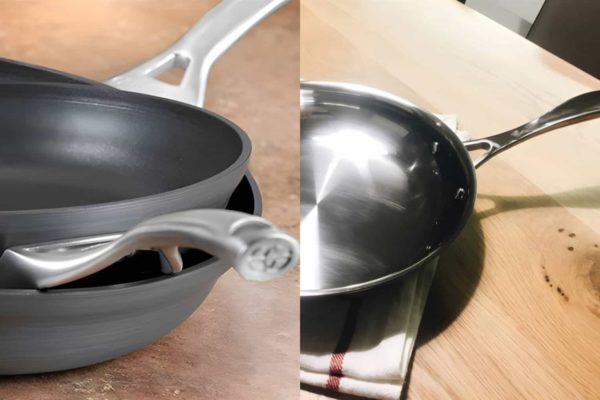 Hard-Anodized Pans Vs. Stainless Steel Pans – 15 Pros to Consider